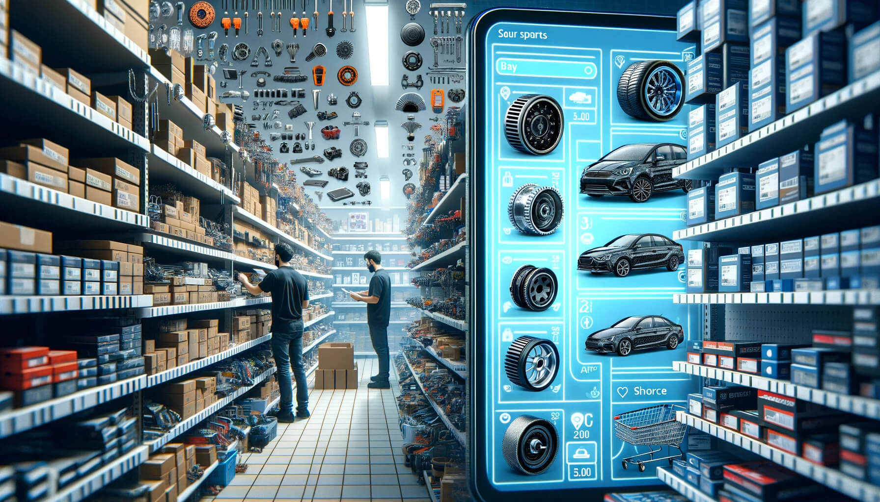 Comparison of Online Auto Parts Shopping Platforms