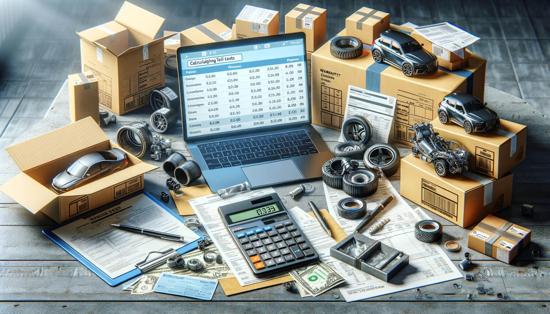 Cost of Ownership Evaluating Expenses When Buying Car Parts Online